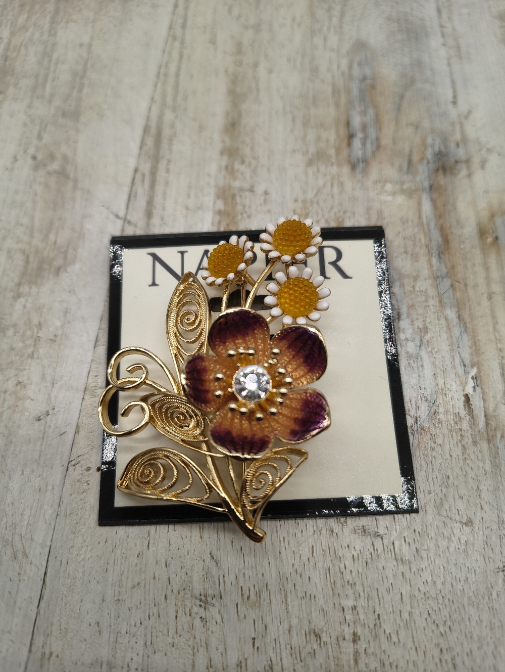 Napier Flowers Pin